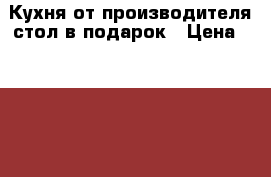 Кухня от производителя стол в подарок › Цена ­ 16 700 - Ульяновская обл., Ульяновск г. Мебель, интерьер » Кухни. Кухонная мебель   . Ульяновская обл.,Ульяновск г.